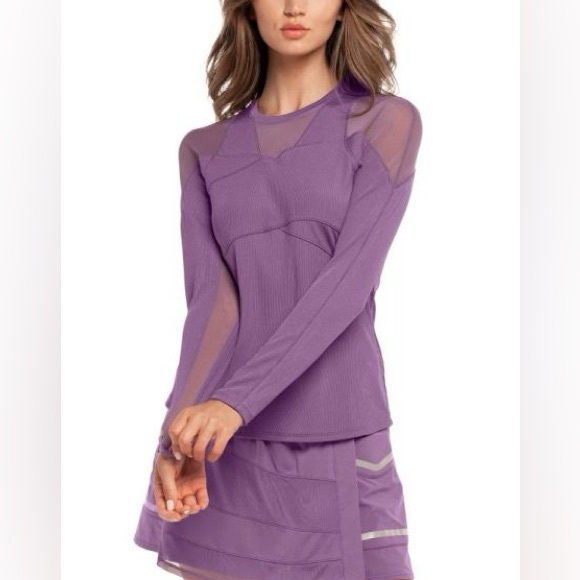 Lucky in Love Tops - NWT • Lucky in Love • Avant Garde 1.0 • It's A Wrap Long Sleeve • 💜 Dusk • XS